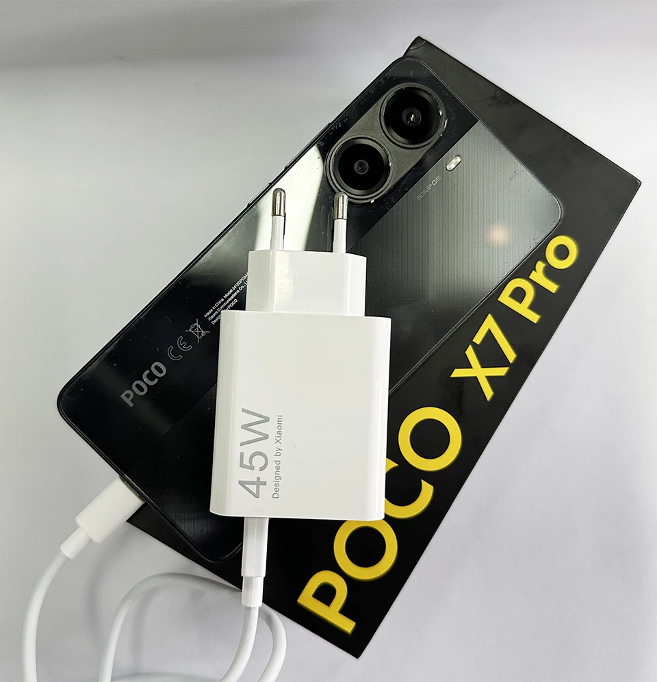 Cargador Original Xiaomi Redmi de 45W, Adaptador de Carga Rápida EU de 33W 18W 27W, Cable Tipo C, Mi Poco M7 X7 K40 Note