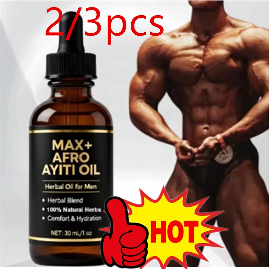 

3/5 шт. натуральное травяное мужское африканское масло Ayi MAX + AFRO AYITI OIL мужское масло для массажа тела