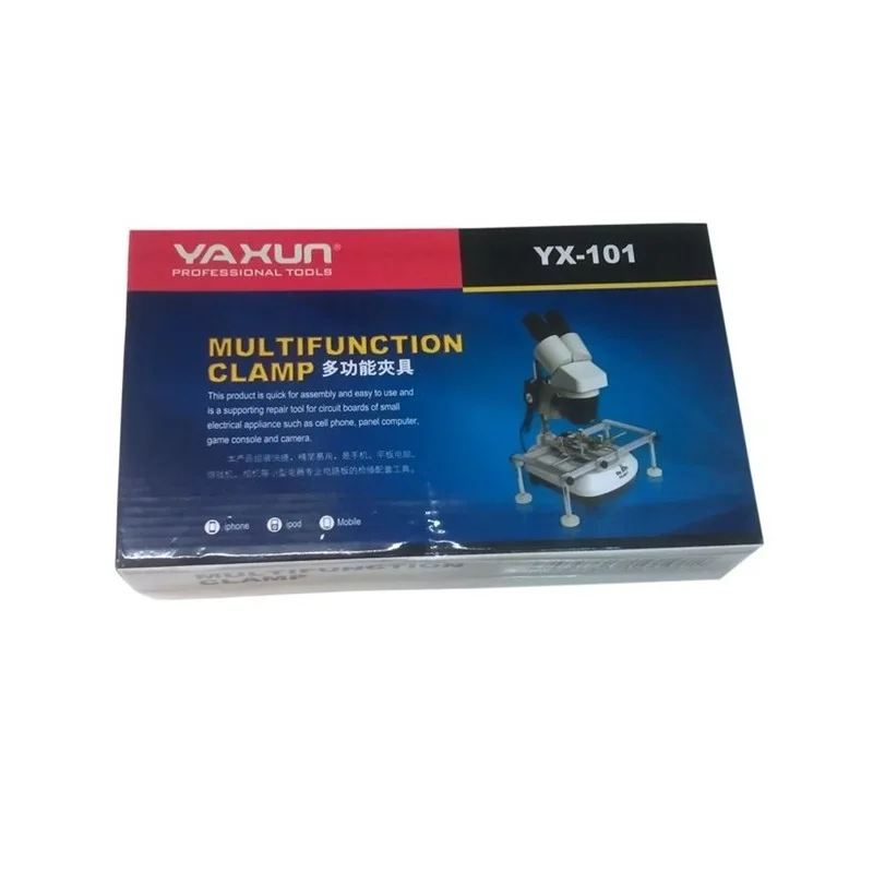 Abrazadera multifunción YAXUN YX101 para móviles, tableta, consola de juegos, placa base, soporte PCB universal