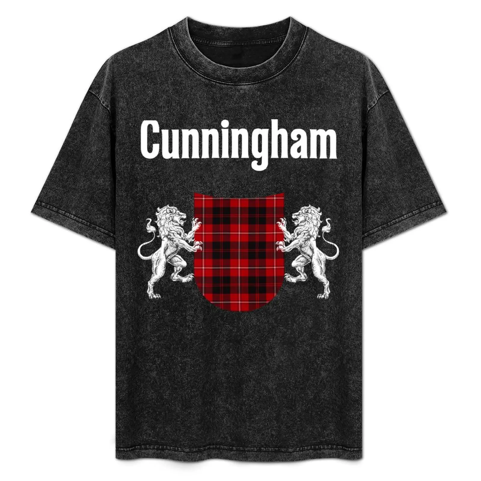 

Cunningham Clan Scottish Name Coat Of Arms Tartan T-Shirt UV Protection Outdoor Tee Shirt