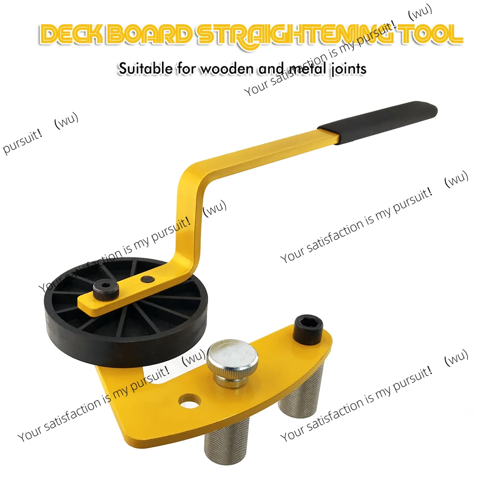 Third Generation Deck Straightening Tool Deck Warping Fixer Deck Bending Bow Straightening Tool Used for Wooden and Metal Joints