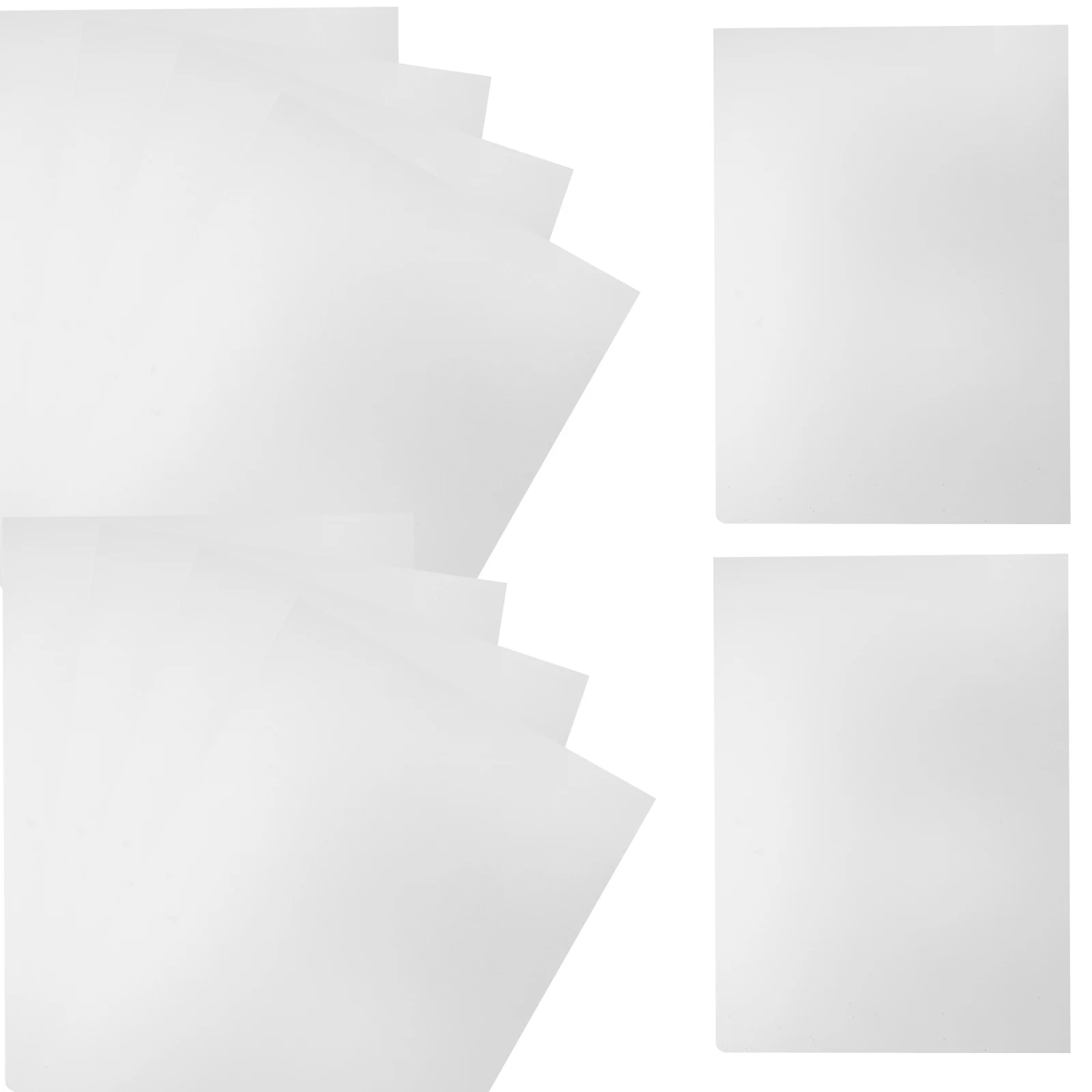 20 Pcs Heat Transfer Film Clothes Supply Pet Thermal Sublimation Textile Engraved