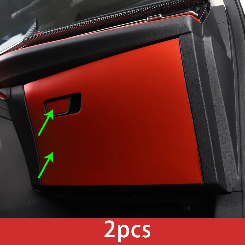 Red Sticker for Changan Cs55 Plus 2023 Interior Trim Sticker Automobile Gear Shift Film Cs55plus 2024 Color Change Decoration