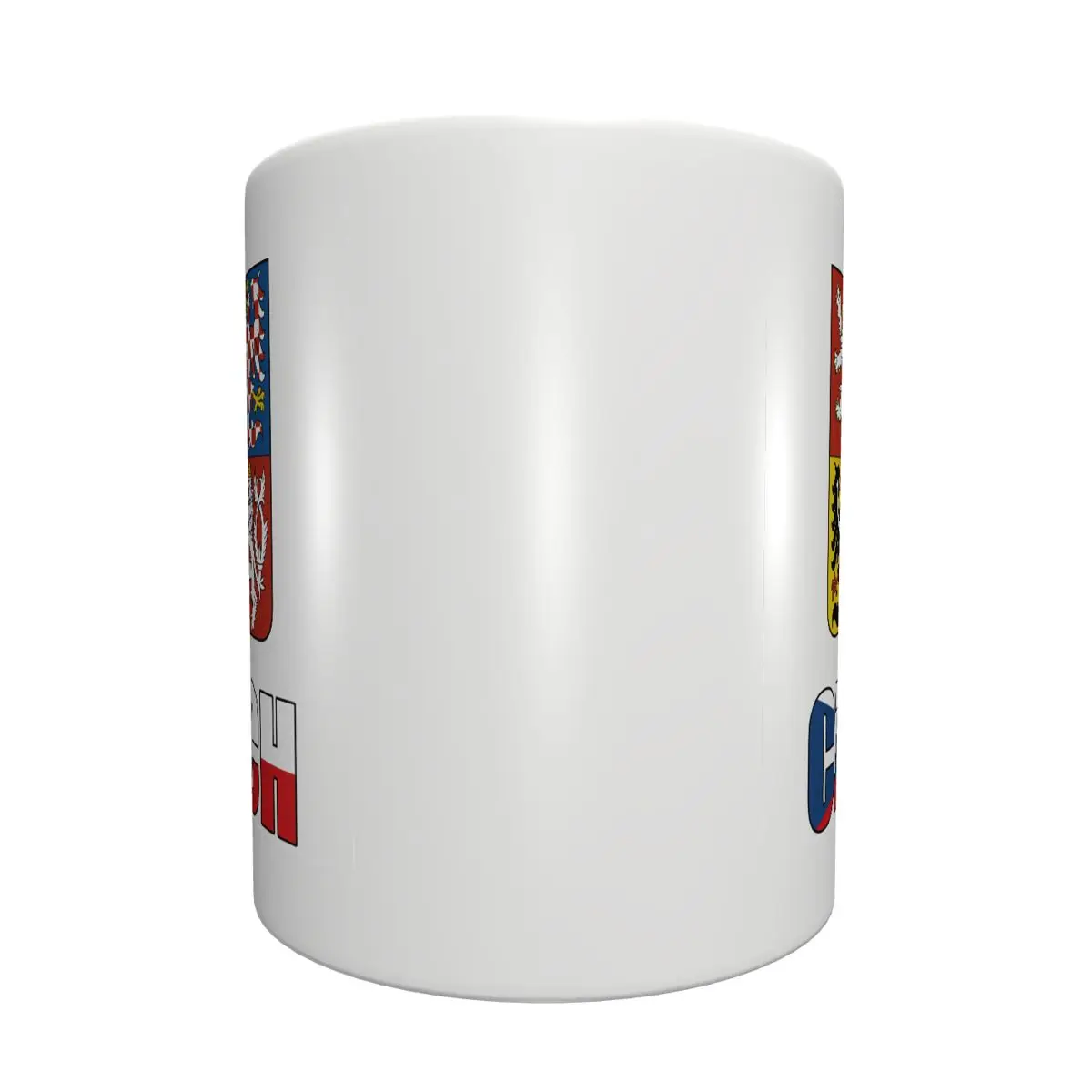 Mark Cup Mug Czech Republic Letter Flag Emblem Coffee Mugs Tea Milk Water Cup Travel Mugs For Office Home view 3