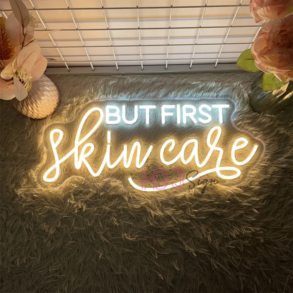 

Но первая кожа футляра Неоновая светодиодная вывеска Beauty Solon Настенный декор комнаты Светодиодная неоновая вывеска Украшение магазина красоты Деловые огни