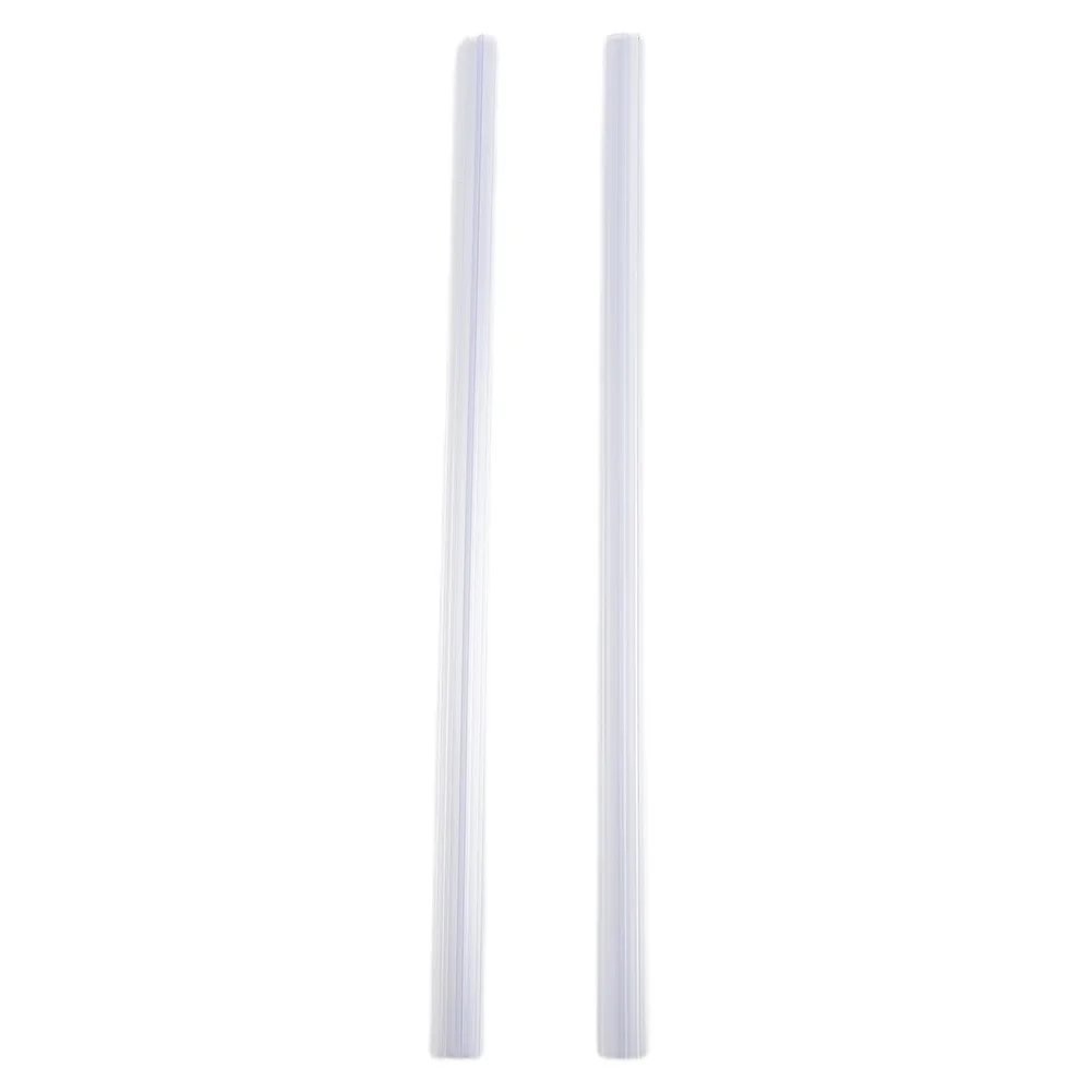 Brand New Bathroom Shower Seal Bath Enclosures Transparent Water Deflector Wet & Dry 2pcs 4-6mm 50cm Rubber Strip