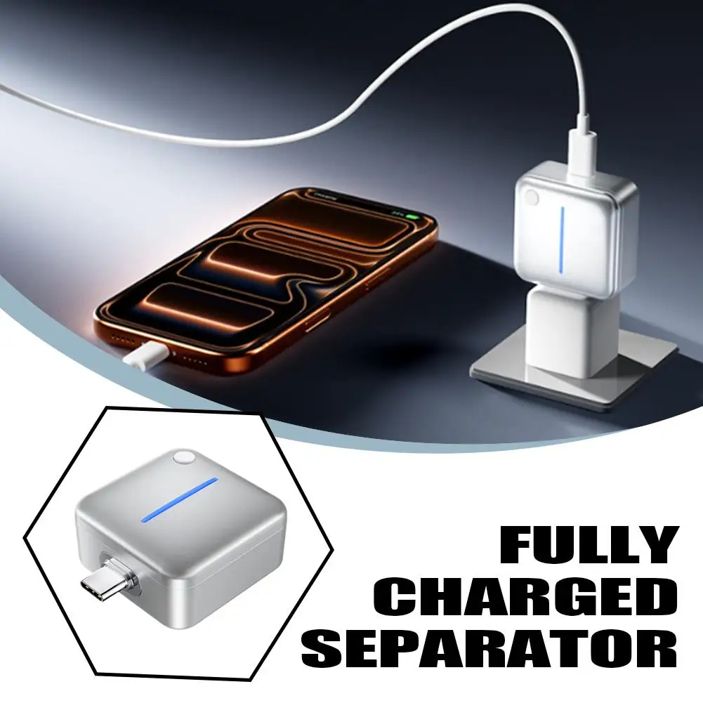 140W AI Smart Full‑Charge Auto‑Disconnect Separator Type‑C Anti‑Overcharge Protector Fast Charging Adapter Intelligent Auto