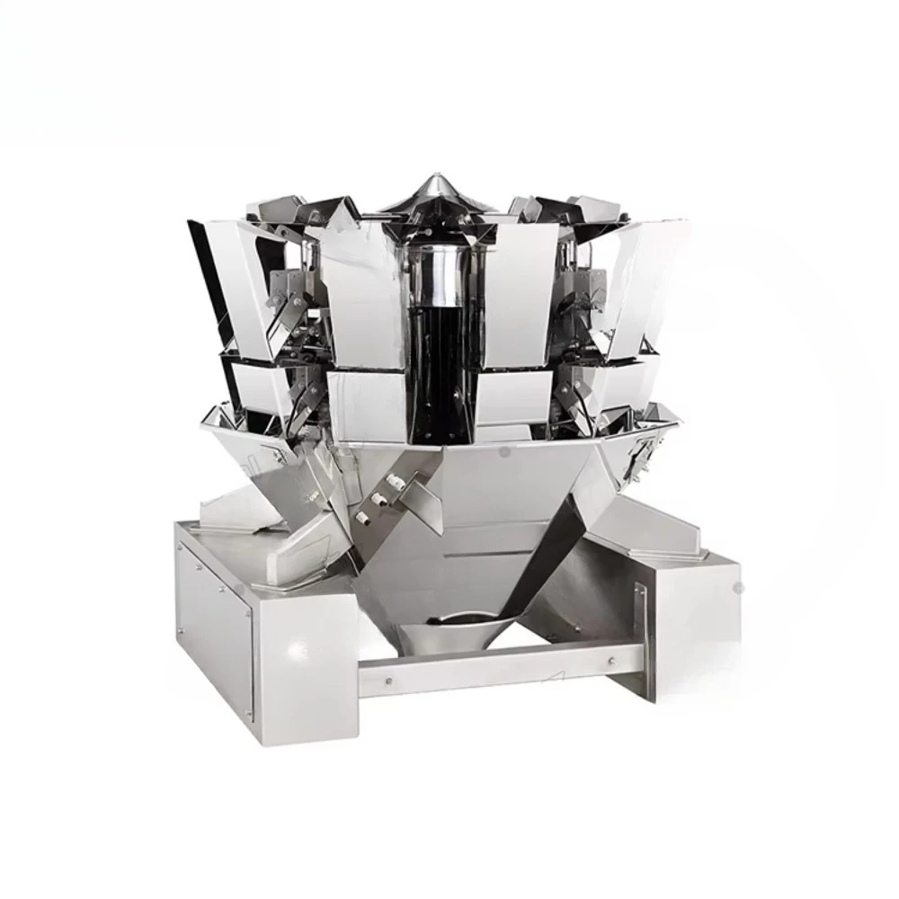 Automatic 10 Head Multi Head Weigher Automatic Combination  Multihead Weigher for Pet Dog Food Combination Scale