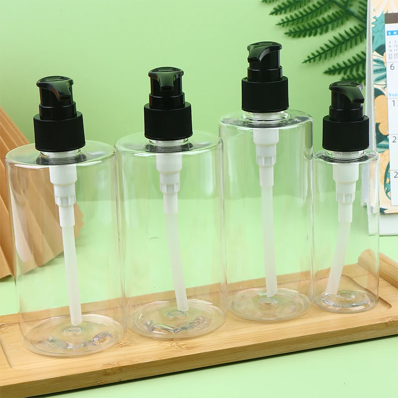 Garrafa tipo imprensa portátil recarregável shampoo garrafa de gel de banho hidratantes garrafas de loção líquida recipiente de cosméticos