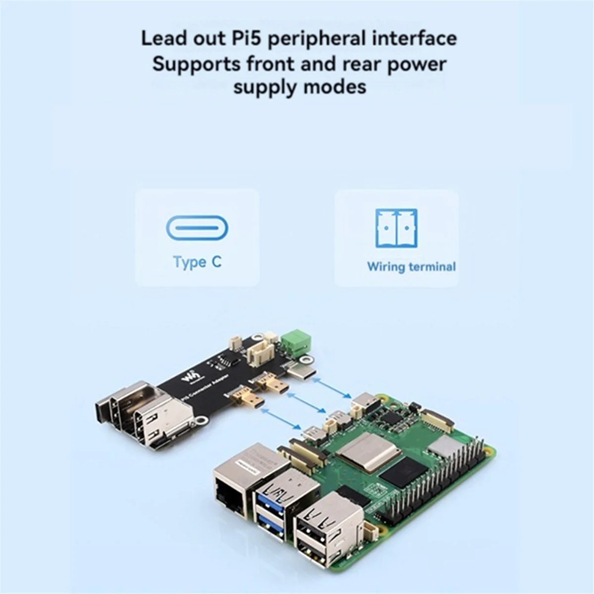 

NEW PCle Expansion 4-Channel USB3.2 Parts for 5 Aluminum Case Integrated Machine -Compatible 4K