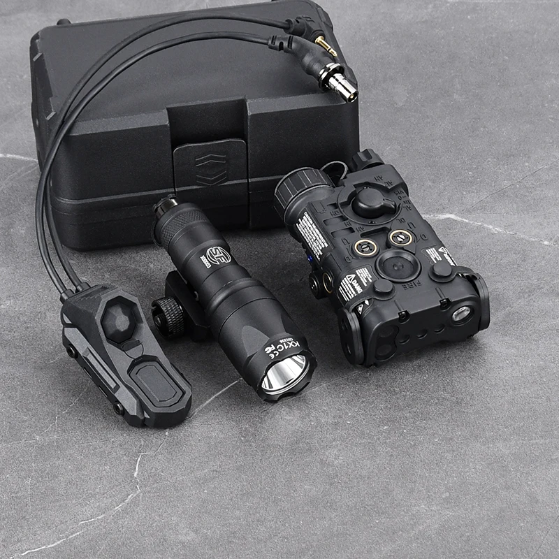 

Tactical L3 NGAL AXON Switch M300 M600 SF Surefir Flashlight Red Green Blue IR Aiming Rays Airsoft Hunting Set Fit 20mm Rail