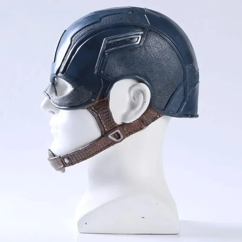 Cosplay Superheld Captain America Civil War CA Masker Steven Rogers Latex Helm Kostuum Themafeest Anime Show Props