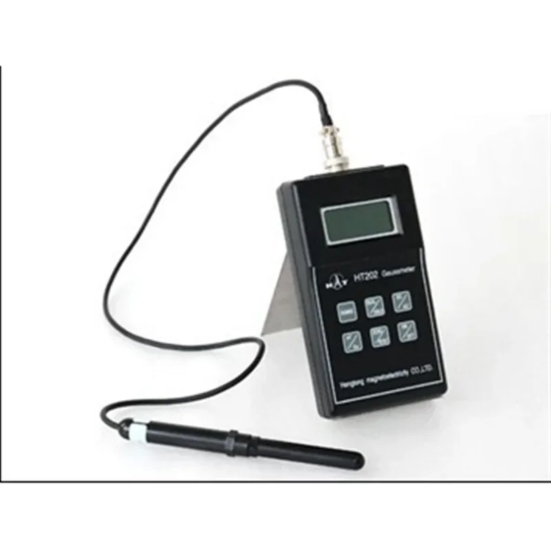 HT202 High Sensitivity Digital Gaussian Meter, Handheld Digital Tesla Meter