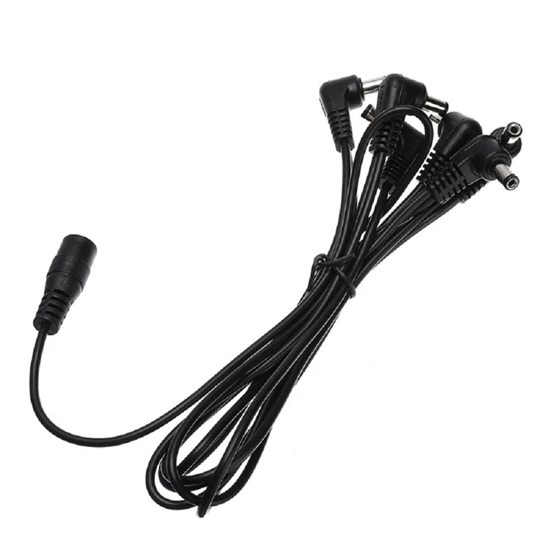 ديزي سلسلة كابل 1 إلى 5 طرق تأثير الغيتار دواسة ملحق 9 فولت تيار مستمر قابس مهايئ سلك الطاقة سهلة الاستخدام