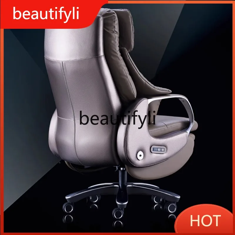 جلد طبيعي تدليك كهربائي بوس كرسي ذكي تنفس التهوية كرسي الكمبيوتر المكتبي K4050