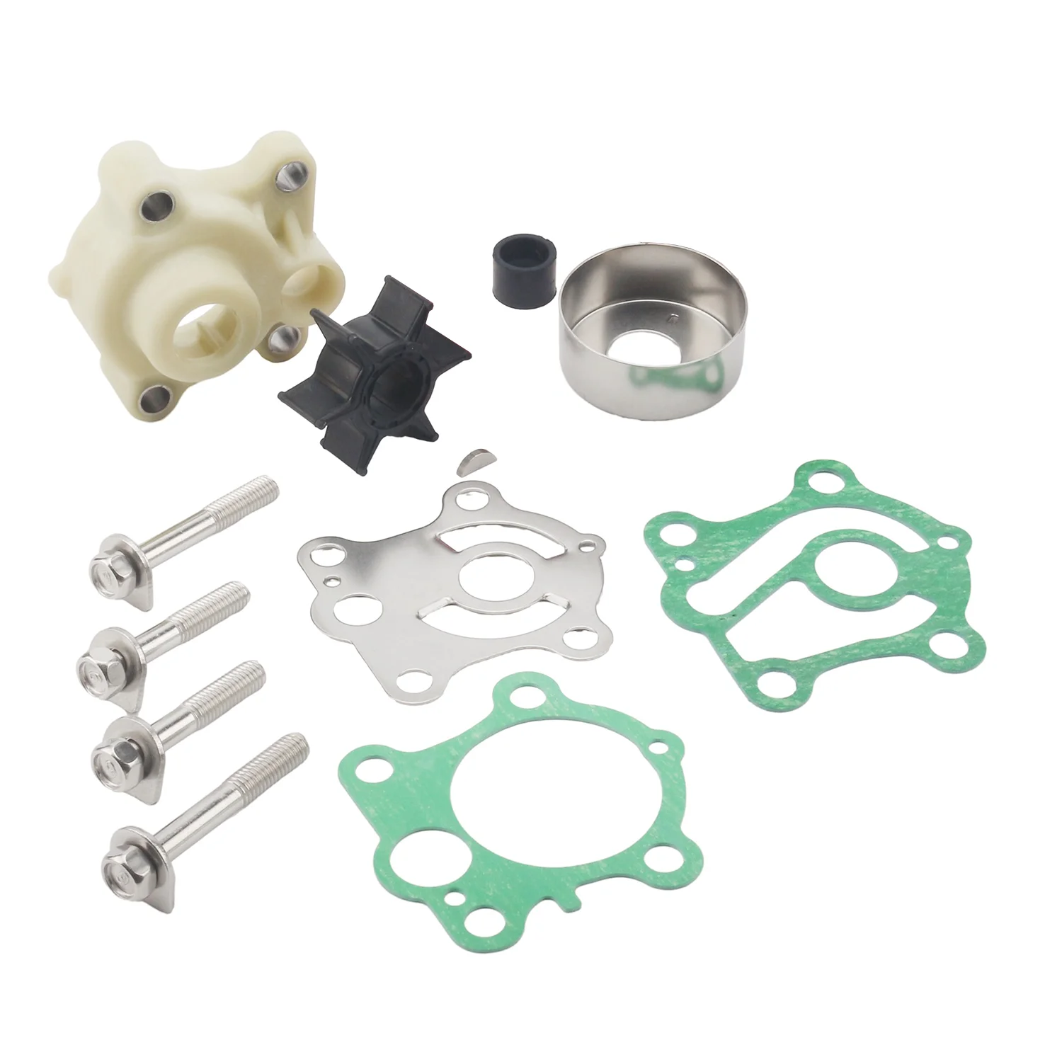 

46-84188M 46-84188T Replace for Mercury 48HP 55HP 60HP 48W 670 W55 Boat Sea Water Pump Service Impeller Kit With housing