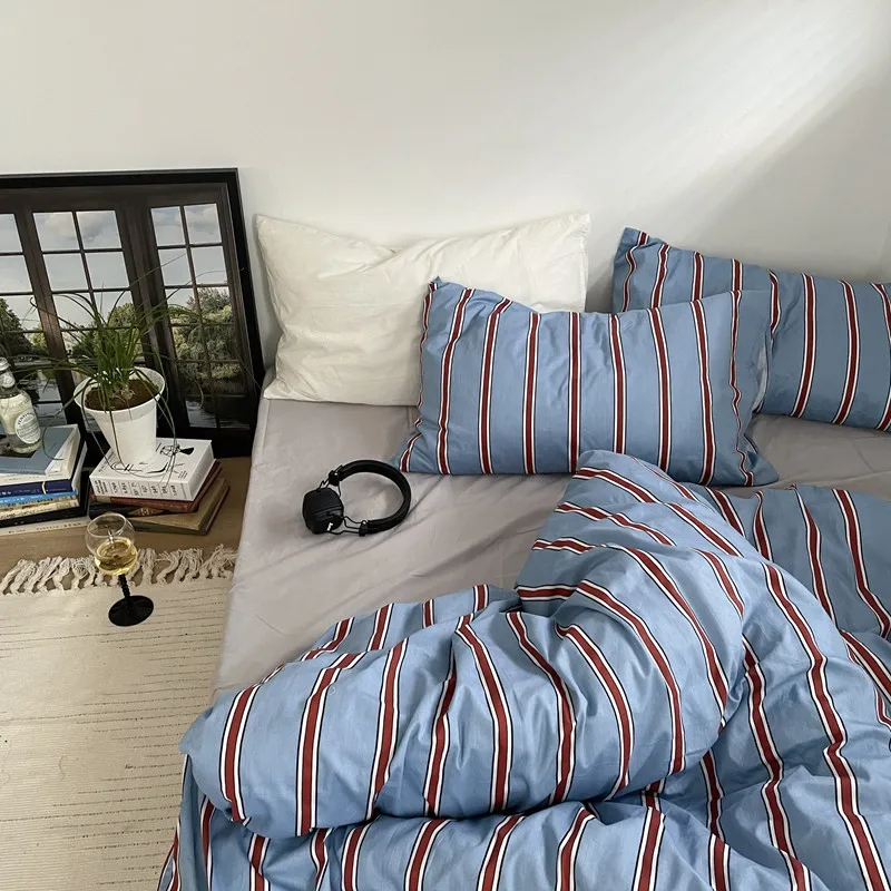 ropa-de-cama-100-algodon-funda-nordica-a-rayas-tamano-queen-funda-de-edredon-40s-funda-de-almohada-cubiertas-de-cama-textil-nordico-de-moda-para-el-hogar