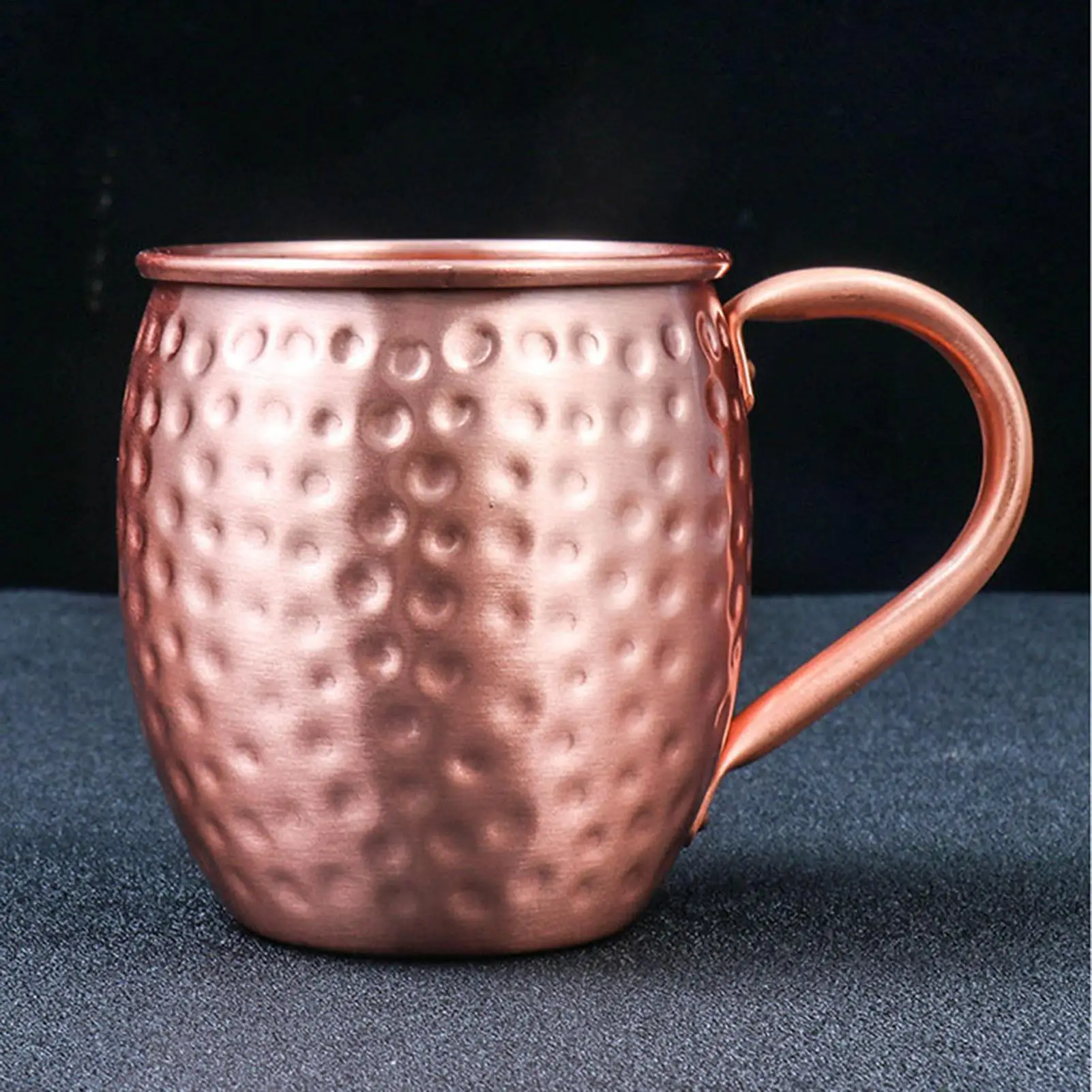 موسكو البغل أكواب 530 مللي يدويا مطروق درينكوير البغل أكواب النحاس لعيد الميلاد المطبخ بار مياه الشرب الشاي البيرة #4