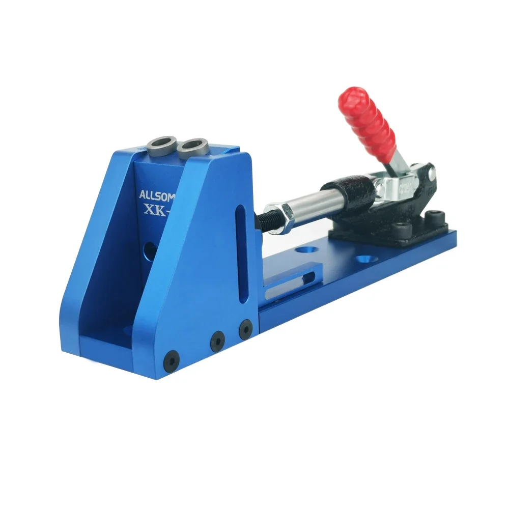 Imagem -02 - Allsome-ferramenta de Trabalho de Madeira Pocket Hole Jig Toggle Clamp 95 Milímetros Broca Ph1 Chave de Fenda para Carpenter Hardware