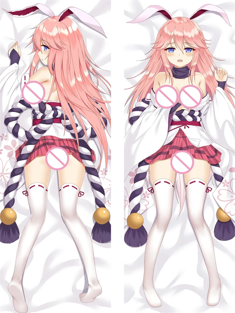 Yae Sakura Anime Dakimakura Pillowcase Home Bedding Hugging Body Pillow Cover Case Double-sided Print Dropshipping