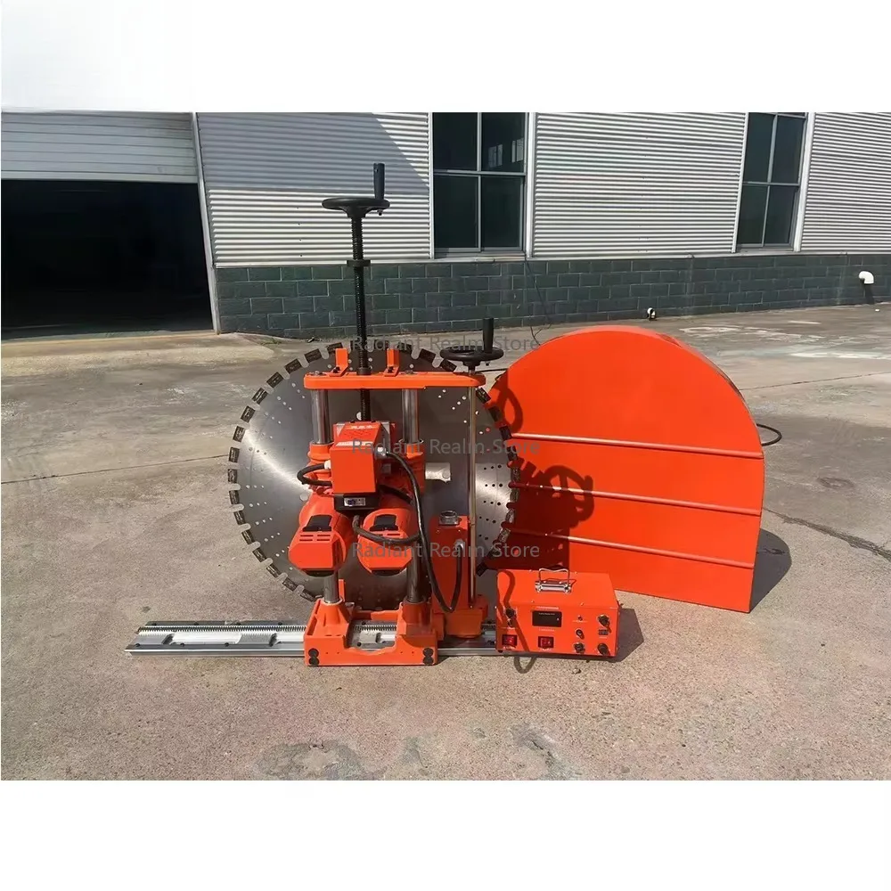 

High-Power 1200mm Automatic Wall Cutting Saw Double Motor Reinforced Concrete Machine for Building 220V Voltage