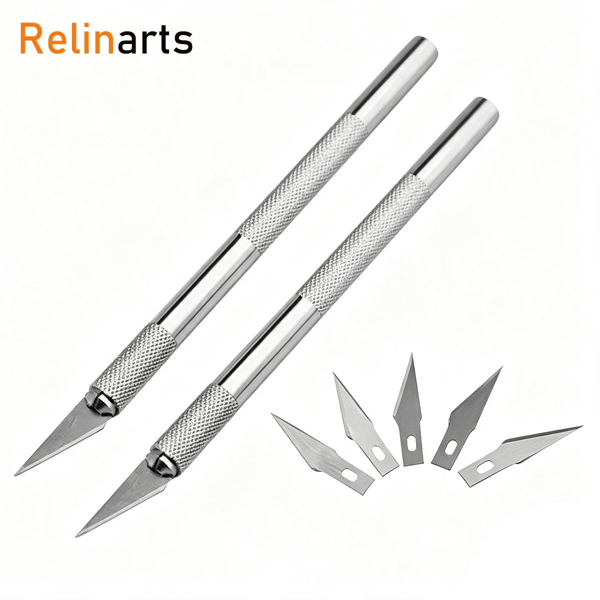 Precision Carving Knife Set With 11A Replacement Blades For Paper Craft Scrapbooking Pottery Clay Sculpture DIY Cutting Tool