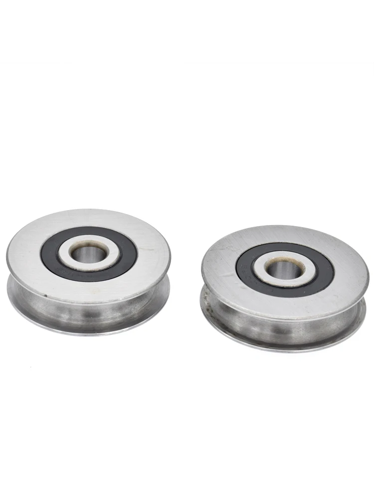 Imagem -03 - Roda Guia Mecânica com Groove u Groove Track Wheel Máquina de Tecelagem 1cm 10x50x13 mm 1pc