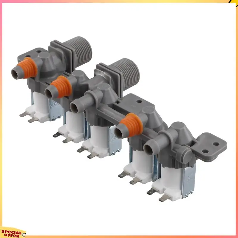 ABFI 5221EA1008A WH13X10017 Впускной клапан для шайбы для шайбы GE WPGT9150H0MG, WPGT9150H0WW, WPGT9350C0PL, WPGT9350C0WW