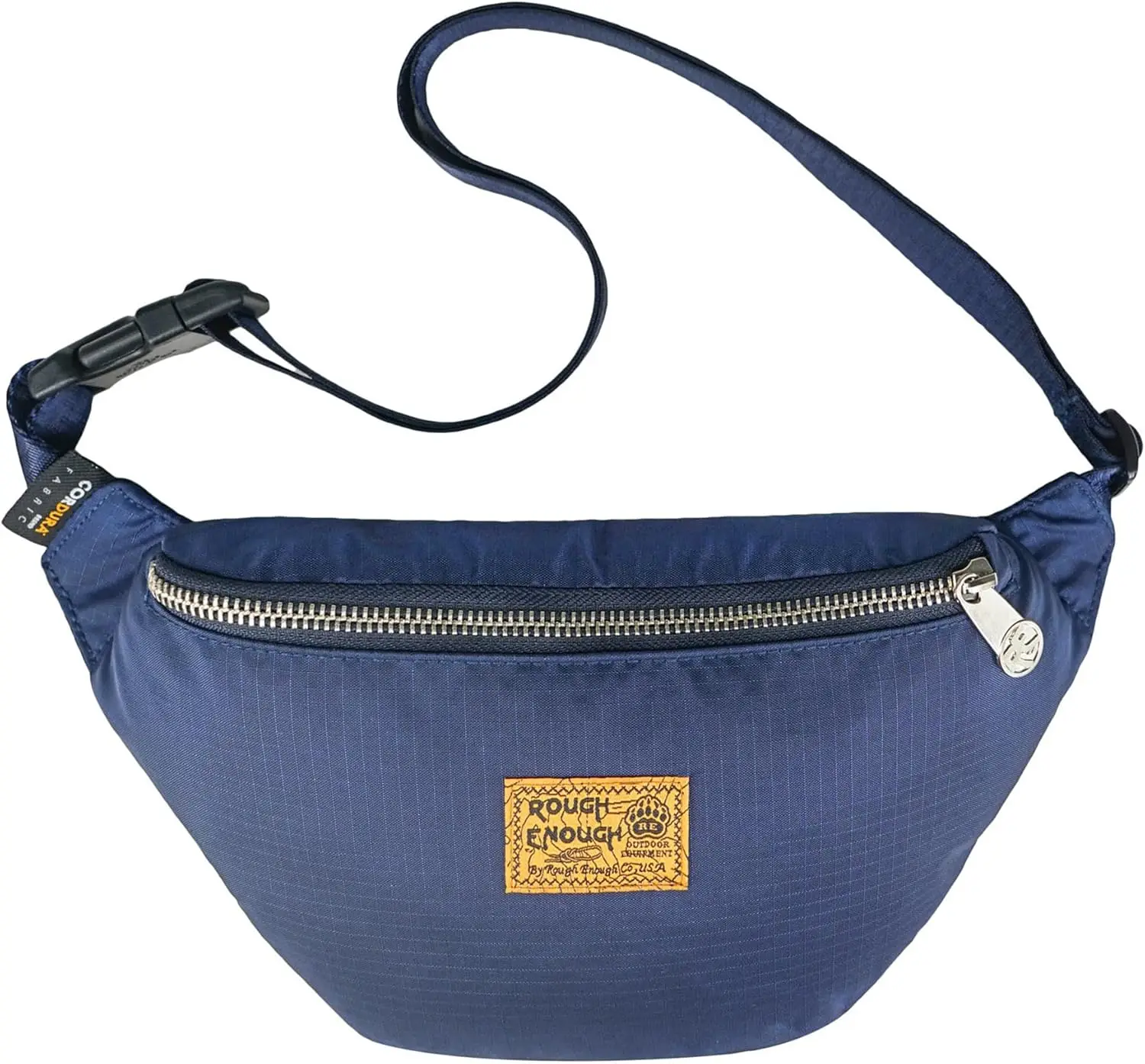 

Rough Enough Small Fanny Pack Adjustable Belt Bag for Hiking Everyday Carry Lightweight Crossbody Sling Bag