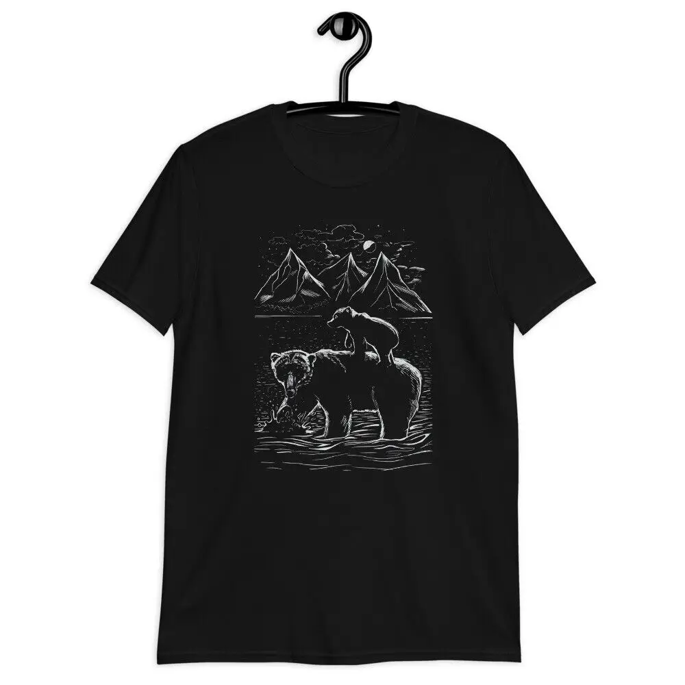 

Bear Family Love Nature Scene Classic Fit T-Shirt