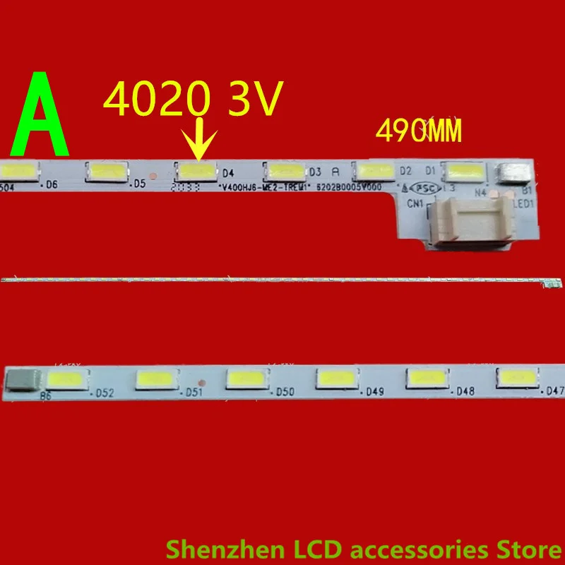 لشارب LCD-40V3A V400HJ6-ME2-TREM1 V400HJ6-LE8 LED 1 قطعة = 52LED 490 مللي متر 40 بوصة استخدام 100% جديد LCD إضاءة خلفية للتلفاز بار