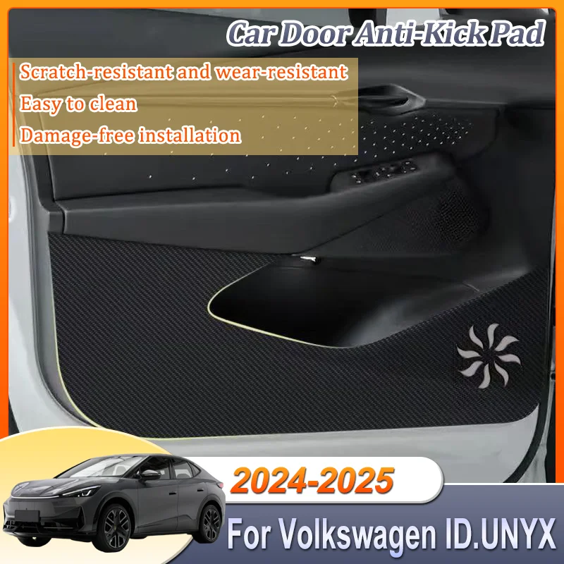 

Дверь автомобиля, противоударная накладка для VW, Volkswagen ID.UNYX 2024 2025, защитная наклейка, коврик для защиты от грязи, авто аксессуары для интерьера