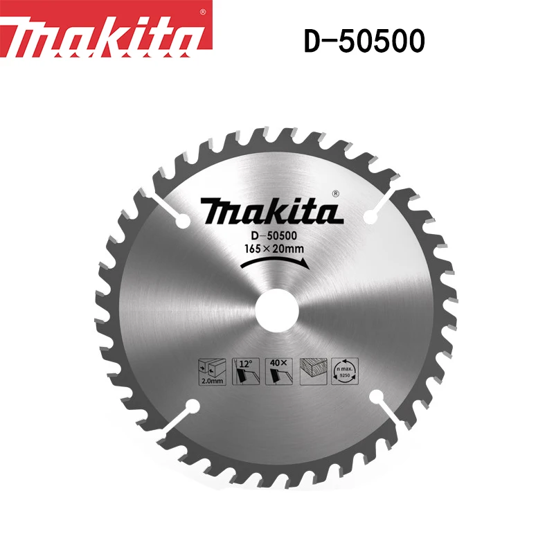 Makita D-50500 Saw Blade Woodworking Decoration Grade Electric Saw Circular Alloy Cutting Blade Saw Angle Grinder