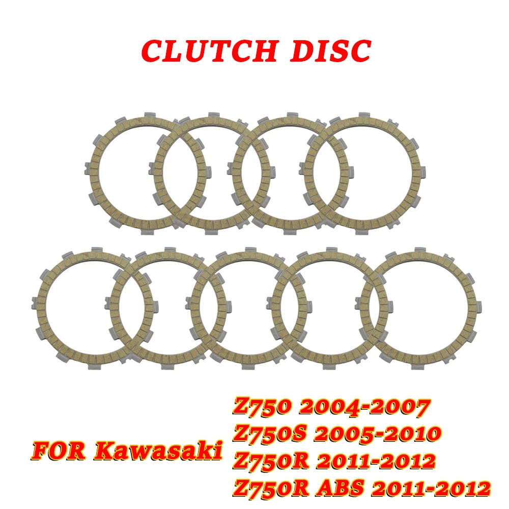 لكاواساكي Z750 Z750S Z750R ABS Z 750 S R ABS 2004-2012 دراجة نارية الملحقات محرك جزء مخلب قرص احتكاك لوحة عدة