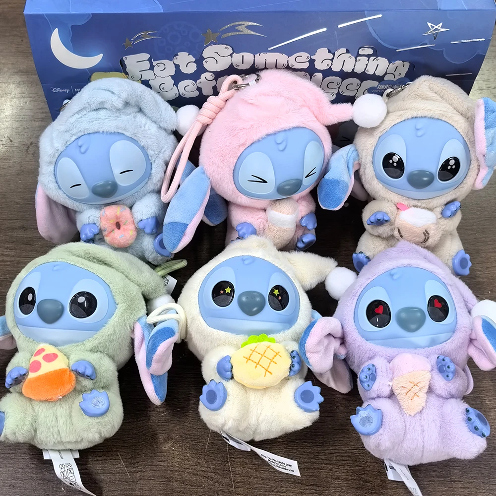 

Stitch Eat Something Before Sleep Series слепая коробка игрушка Mystery Box аниме фигурка стежка кукла кулон украшения детский рождественский подарок