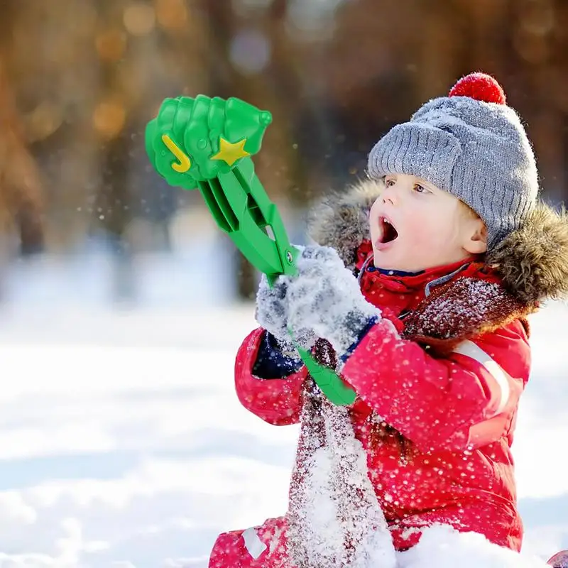 Outdoor Schnee Ball Spielzeug Weihnachten Baum Schnee Ball Maker Clips Winter Schnee Kampf Spiele Strand Sand Formen Für Kinder Spiele Im Freien