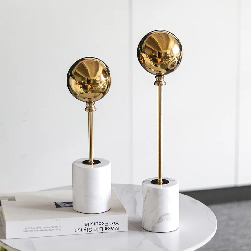 

Геометрический металлический декоративный шар, украшение, свет, роскошная домашняя модель, комната, клуб, кабинет, украшение ручной работы, мягкое украшение