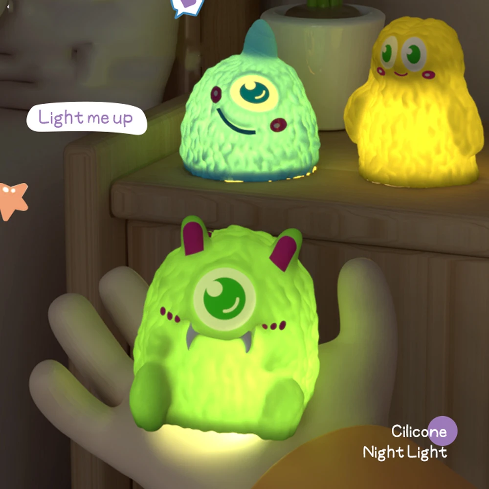 

Силиконовый светильник с милыми животными, светодиодные фонари, мультяшная силиконовая лампа, украшение для спальни, прикроватное освещение для детей, мальчиков, Birt