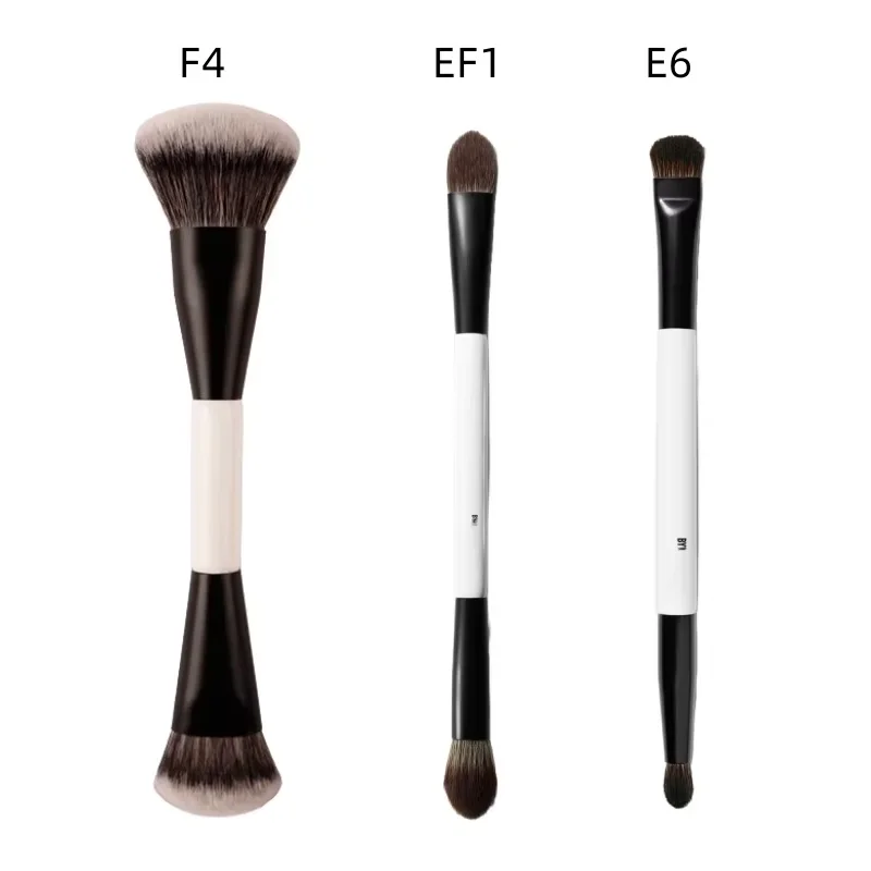 Dual-Ended Foundation Face Brush for Makeup Application