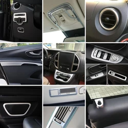 For Mercedes Benz Vito W447 2016 - 2023 LHD Interior Accessories Door Lock Button Water Cup Hand Brake Loudspeaker Cover Trim