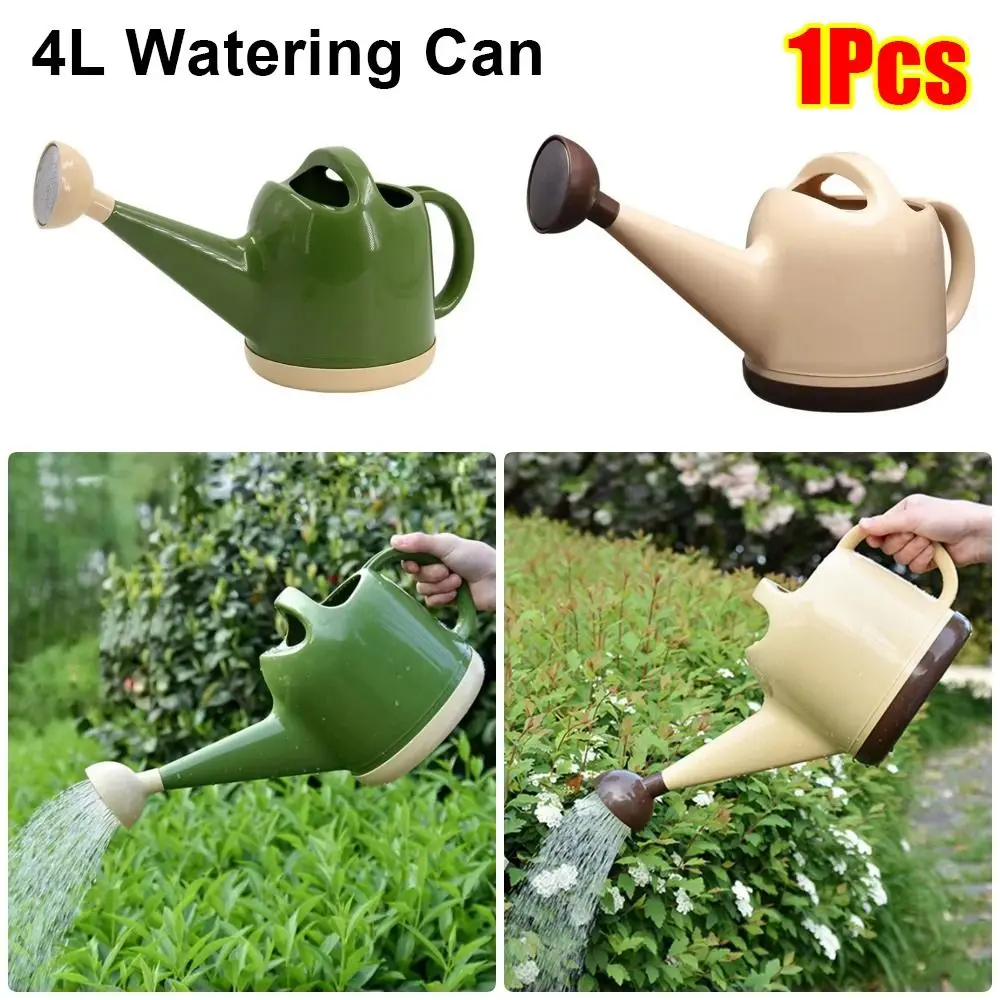 

1Pcs 4L Watering Can With Long Spout With Handle Watering Pot Detachable Spray Head Home Garden Tool