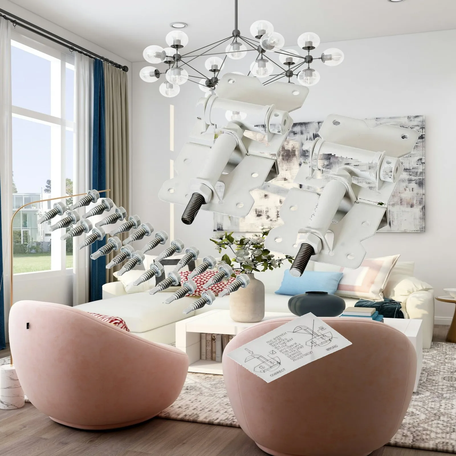 charniere-de-portail-de-cloture-a-ressort-en-acier-inoxydable-revetement-blanc-en-poudre-fermeture-automatique-pour-jardin-en-pvc