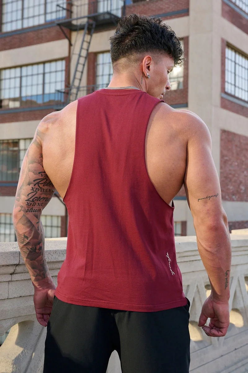 Muscle new summer fitness sleeveless t-shirt Korean version of loose breathable training vest basketball men