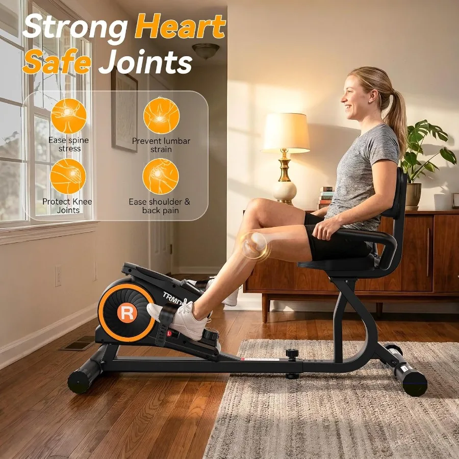 Recumbent Exercise Bike with Magnetic Resistance for Home