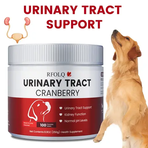 Cranberry for Dogs - Urinary Tract Health, Bladder Support, Dog UTI, Bladder Stones, Incontinence Support