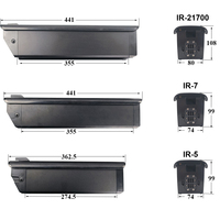 Removable 48V 14Ah 15Ah 17.5Ah 20Ah Integrated E-Bike Battery for Avaka K200 Burchda RX50 RX80 Varun 26'' KKBike K26S Ebike