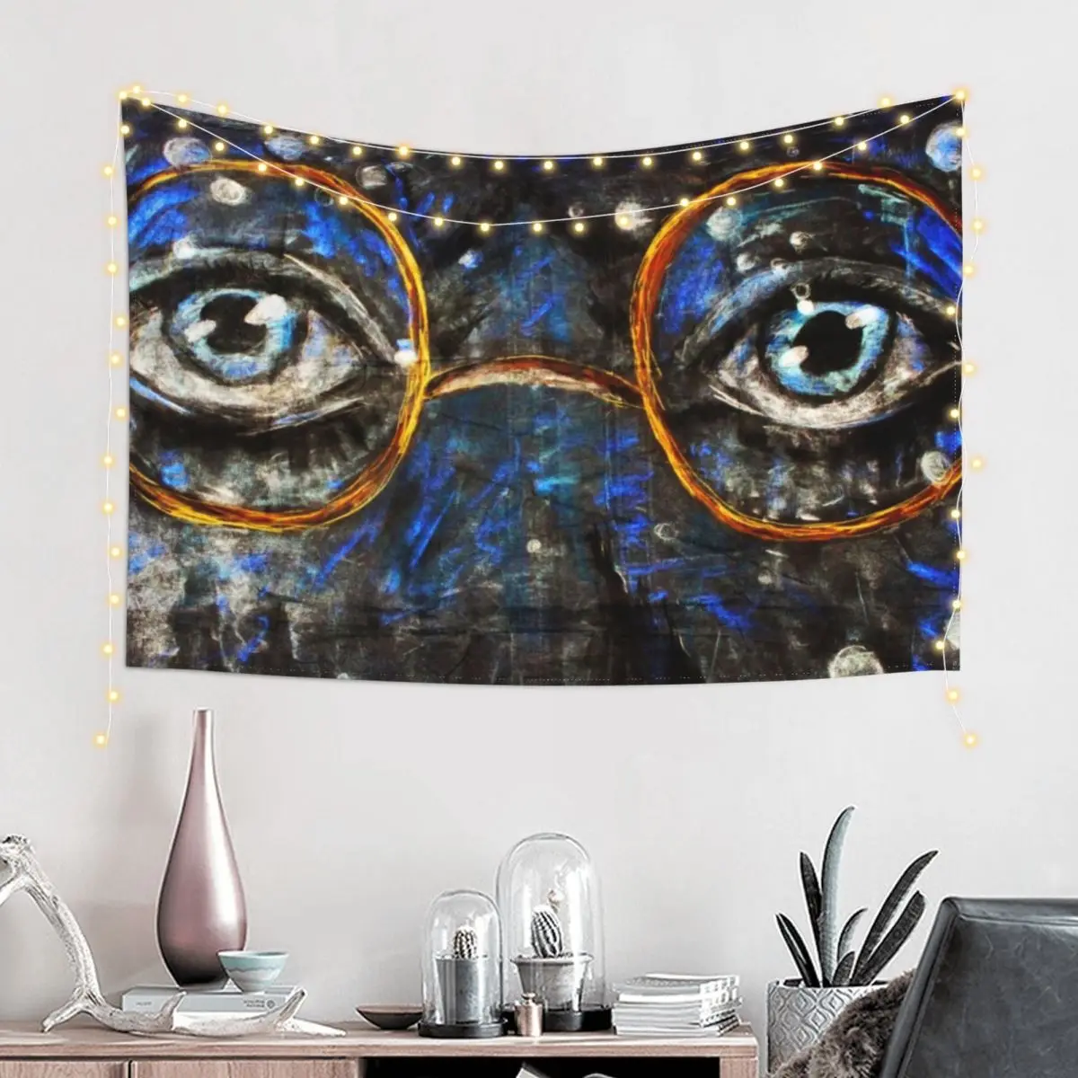 Great Gatsby Eyes Tapestry Bedroom Decor Room Decor Aesthetic Christmas Decoration Tapestry