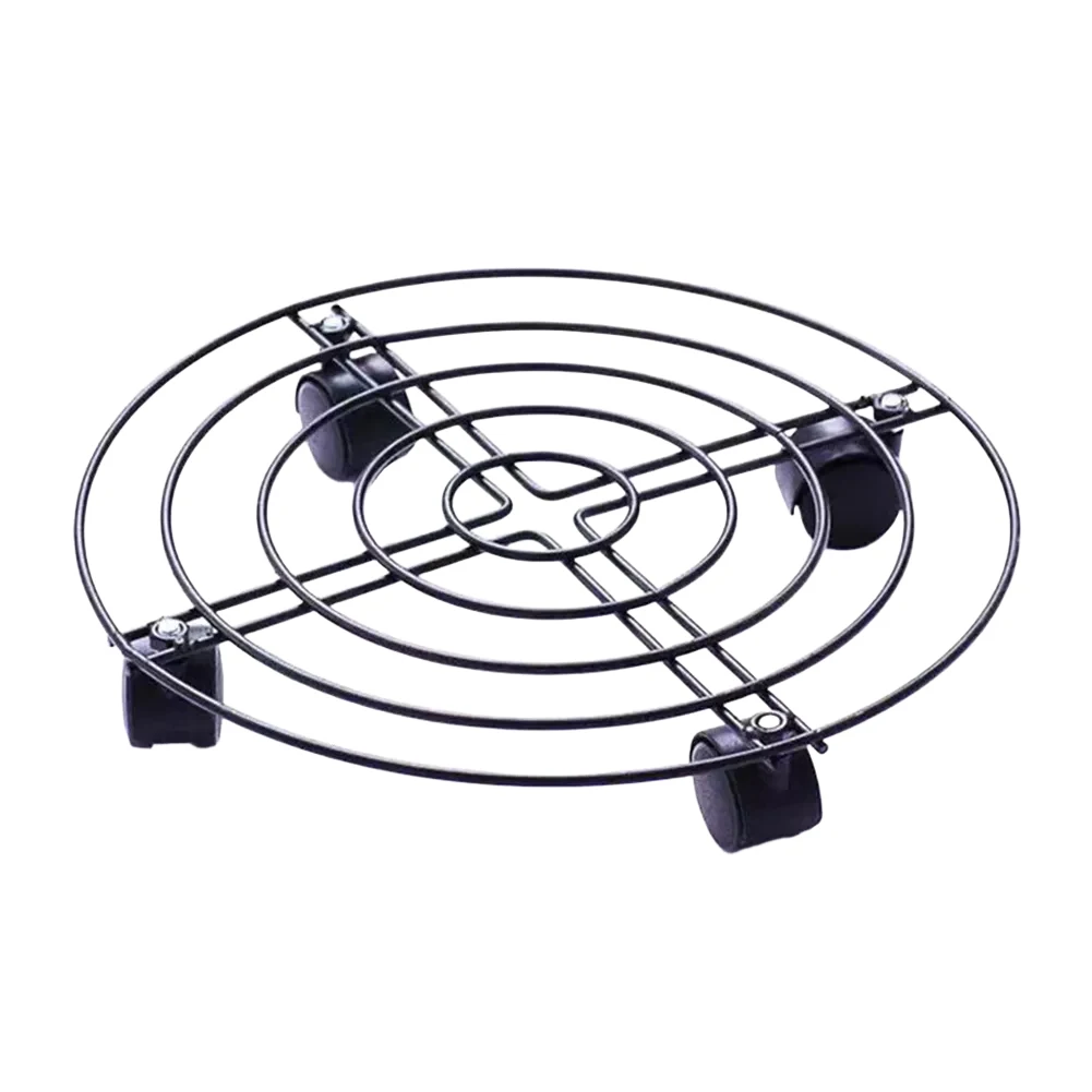 Garden Display Iron Plant Stand Plant Stand With Brake Flower Pot Stand For Easy Movement Brake Casters Easy To Move