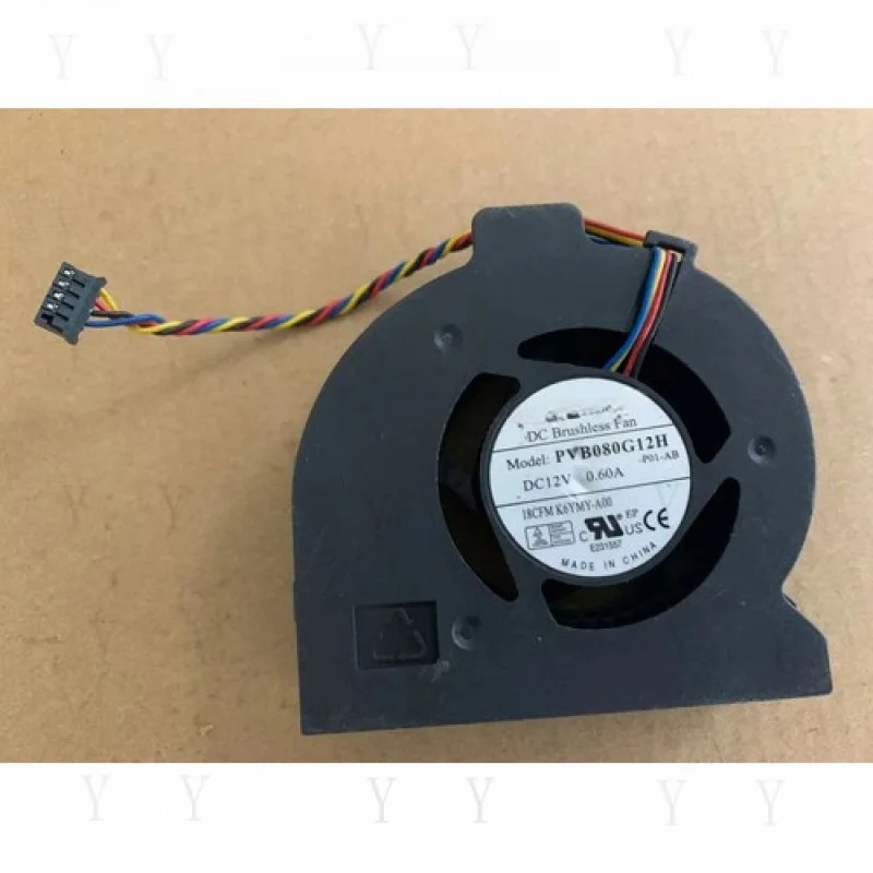

Y+ for 1pcs PVB080G12H -P01-AB 12V 0.60A PWM Server Cooling Fan for DELL