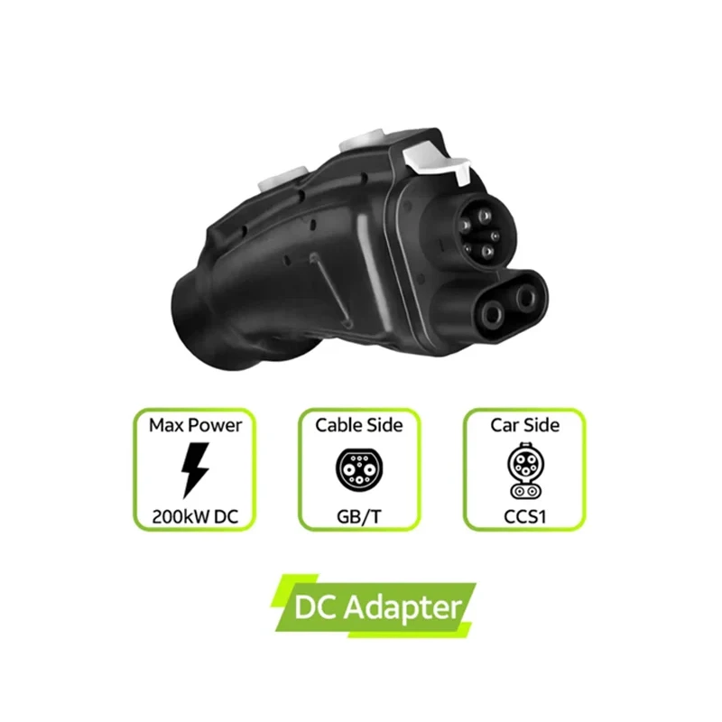 GBT to CCS1 Electric Car Charging Adapter 1000V DC Fast Vehicle Charging Plug New Condition